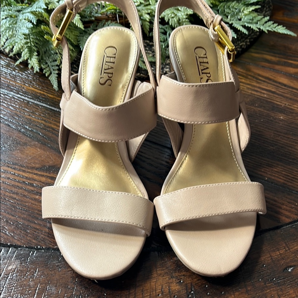 Chaps Tan Women's Sandals
